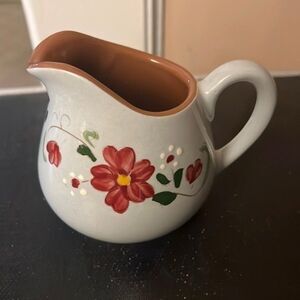 Vintage STANGL Pottery Creamer – Garland Pattern – Hand Painted